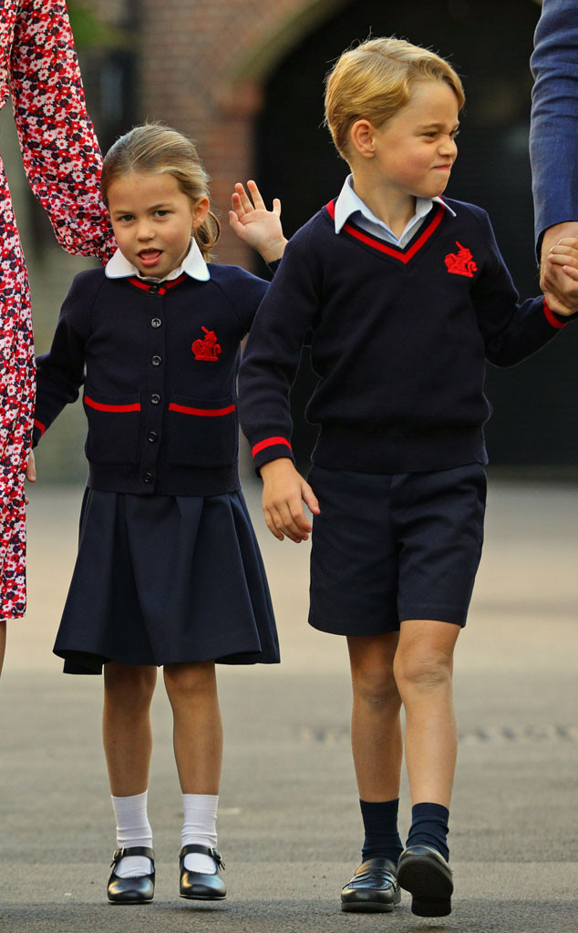 Princess Charlotte, Prince George, School Princess Charlotte, Prince George, School